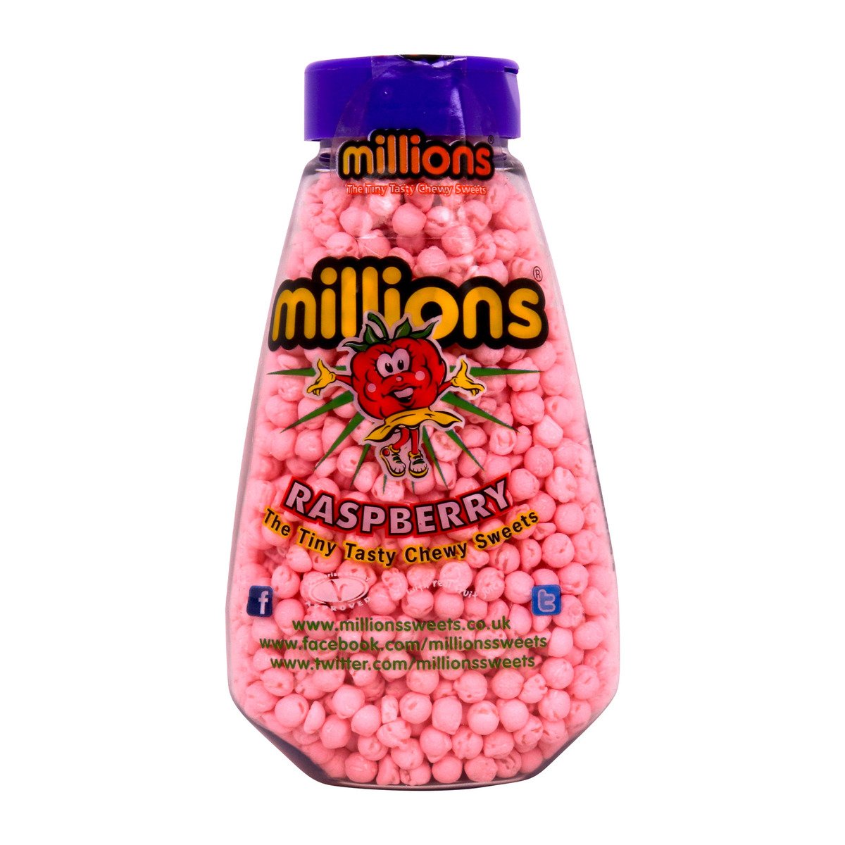 Millions Chewy Sweets Raspberry 227 g