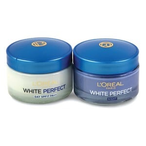 Loreal White Perfect Day 50 ml + Night Cream 50ml
