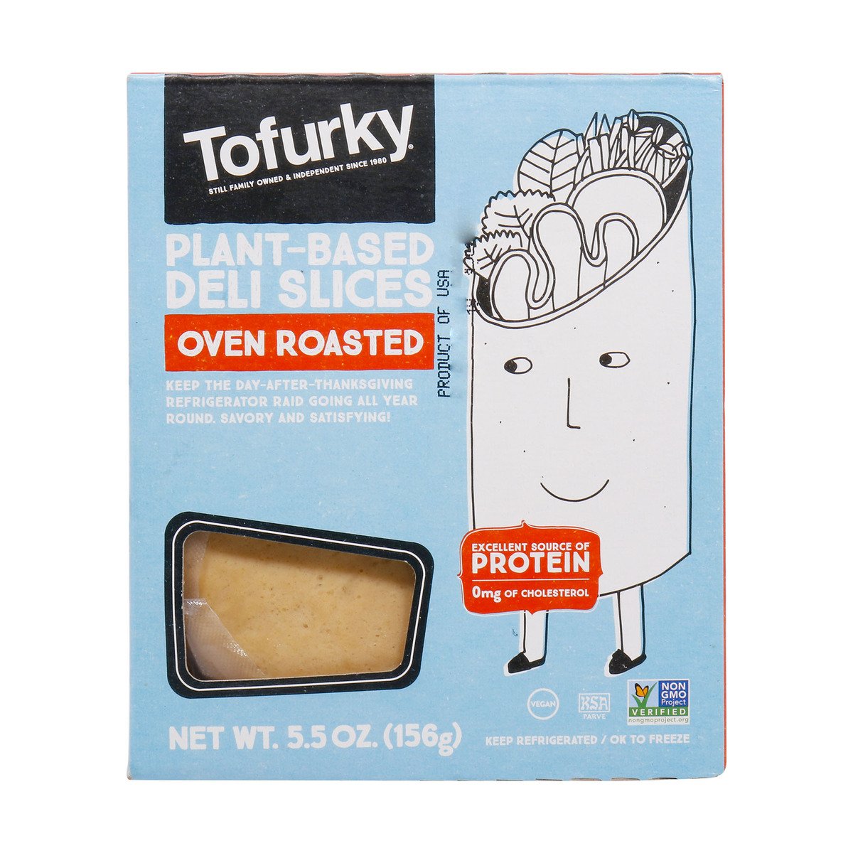 Tofurky Plant Based Deli Slices Oven Roasted 156 g