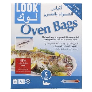 Look Oven Bags Size 25 x 55cm 5pcs