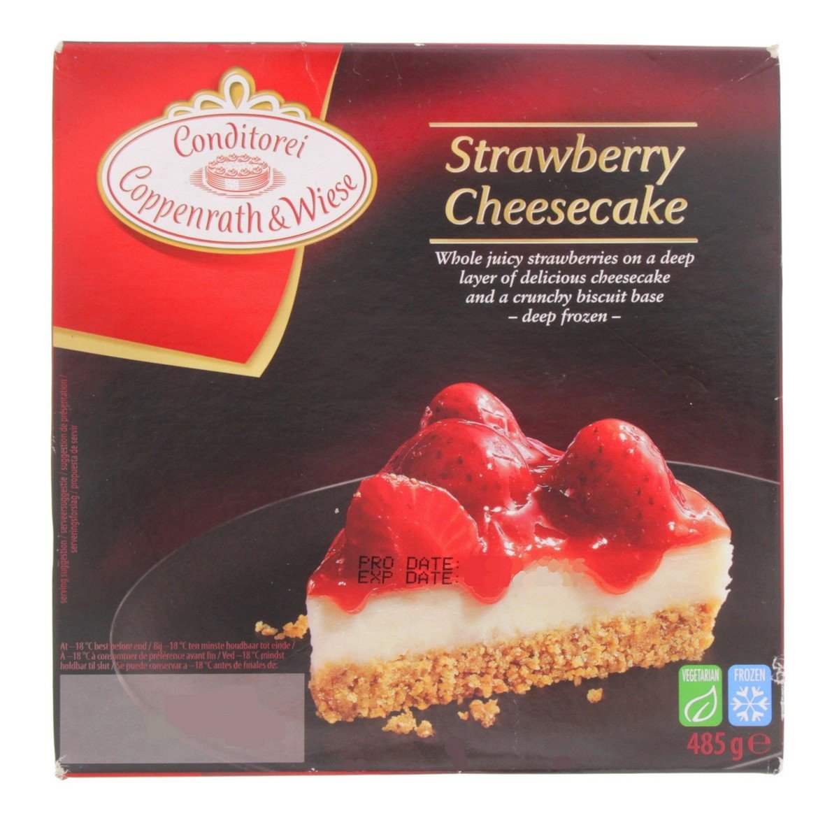 Conditorei Coppenrath And Wiese Strawberry Cheesecake 485 g