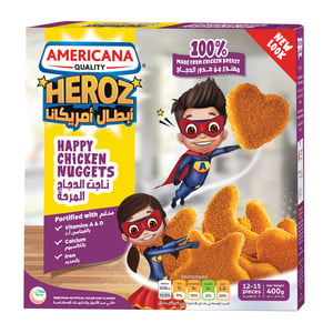 Americana Heroz Happy Chicken Nuggets 400 g