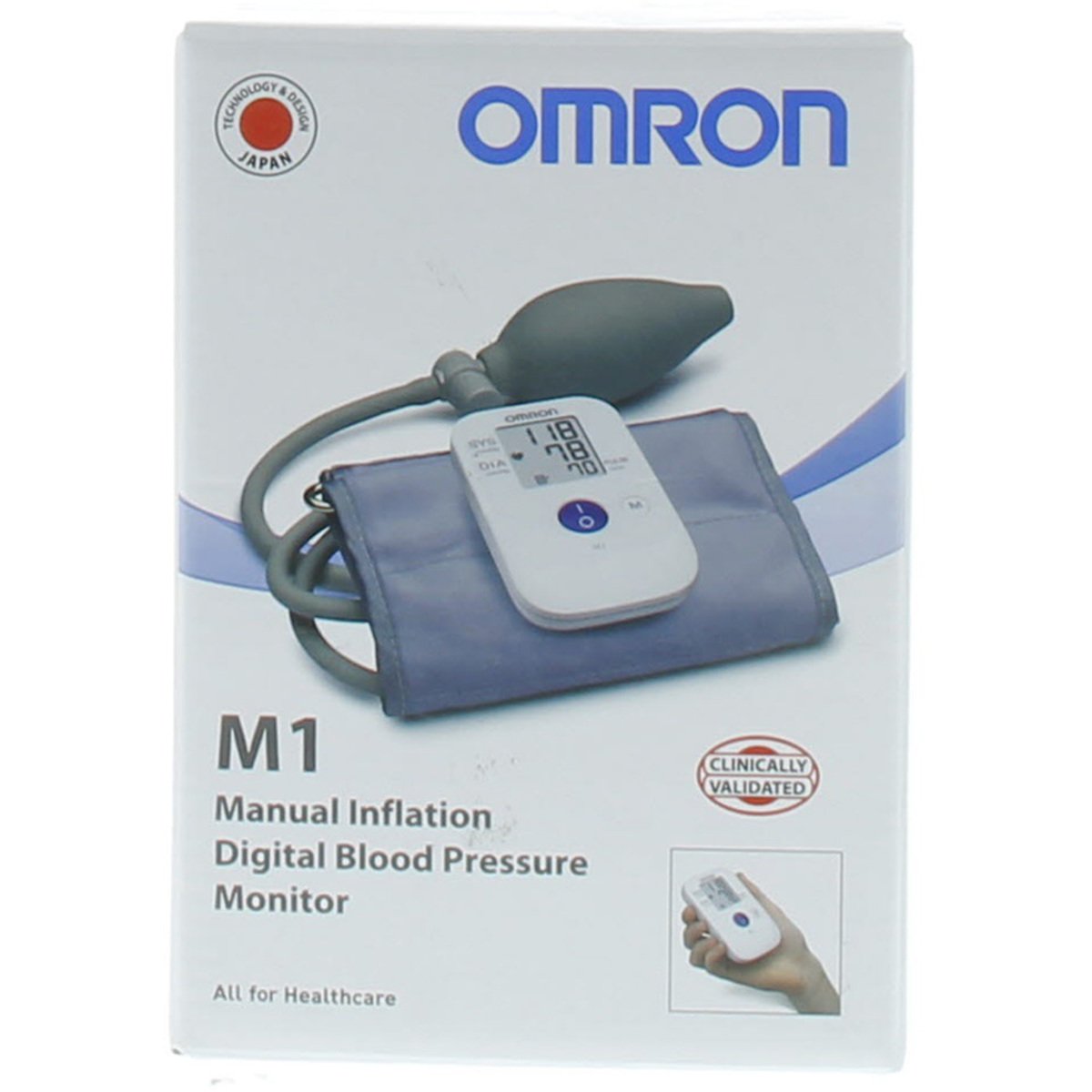 Omron Semi Automatic Blood Pressure Monitor BPM M-1