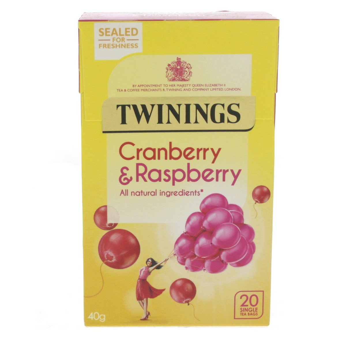 Twinings Cranberry And Raspberry Tea 40 g