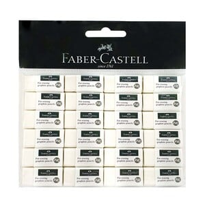 Faber-Castell Eraser Small 24 Piece FCM70864824