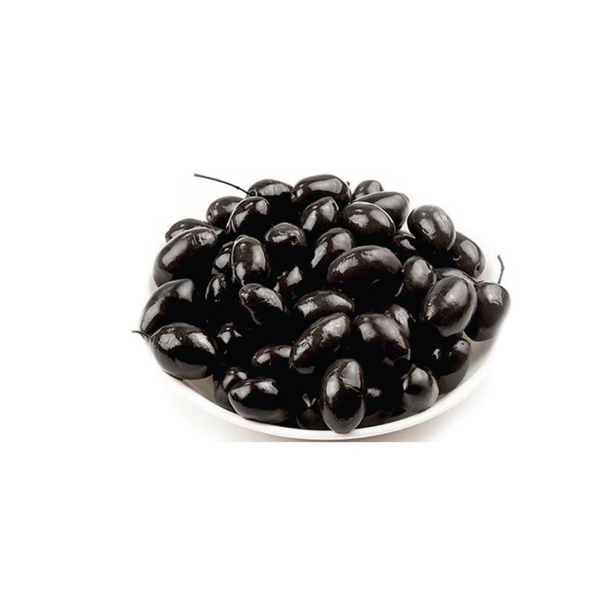 Hutesa Spanish Black Olives Whole 250g Approx Weight