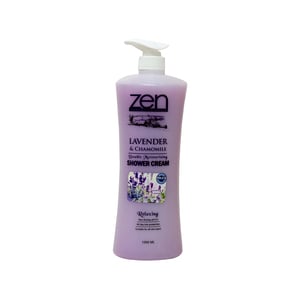 Zen Garden Shower Cream Lavender 1Litre