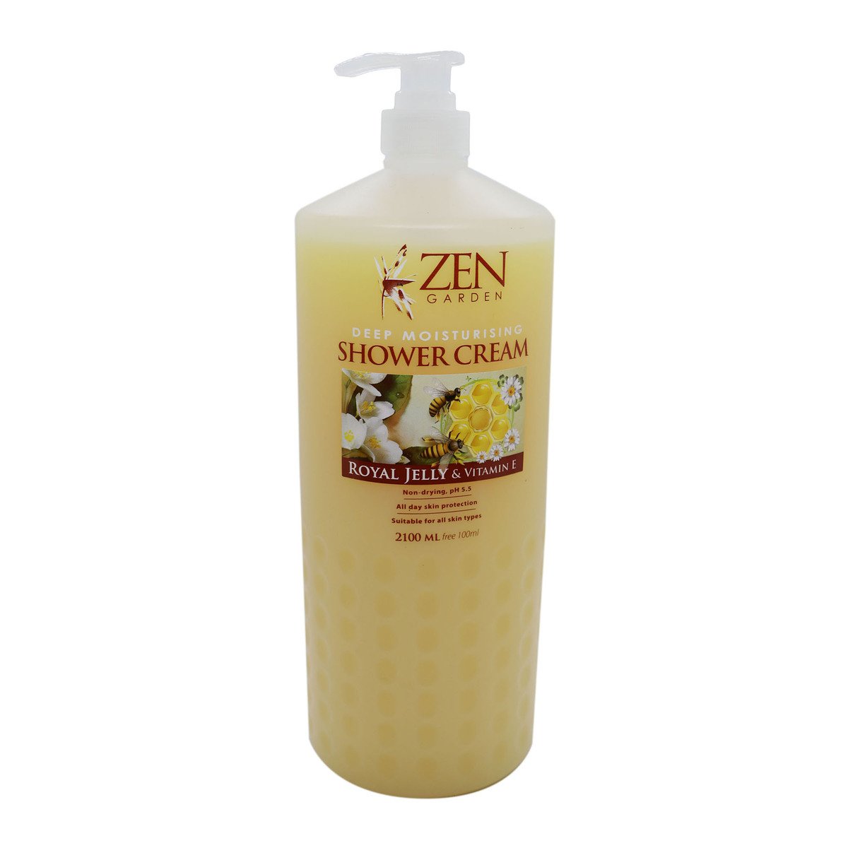 Zen Garden Shower Cream Royal Jelly 2.1Litre