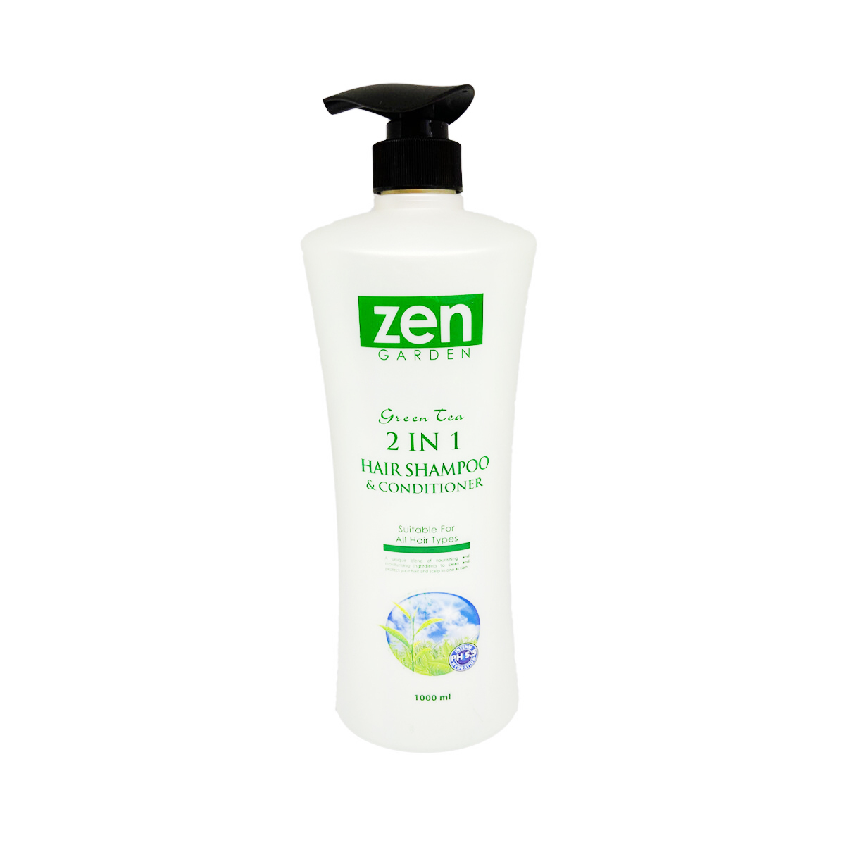 Zen Garden Shampoo & Conditioner Green Tea 1Litre