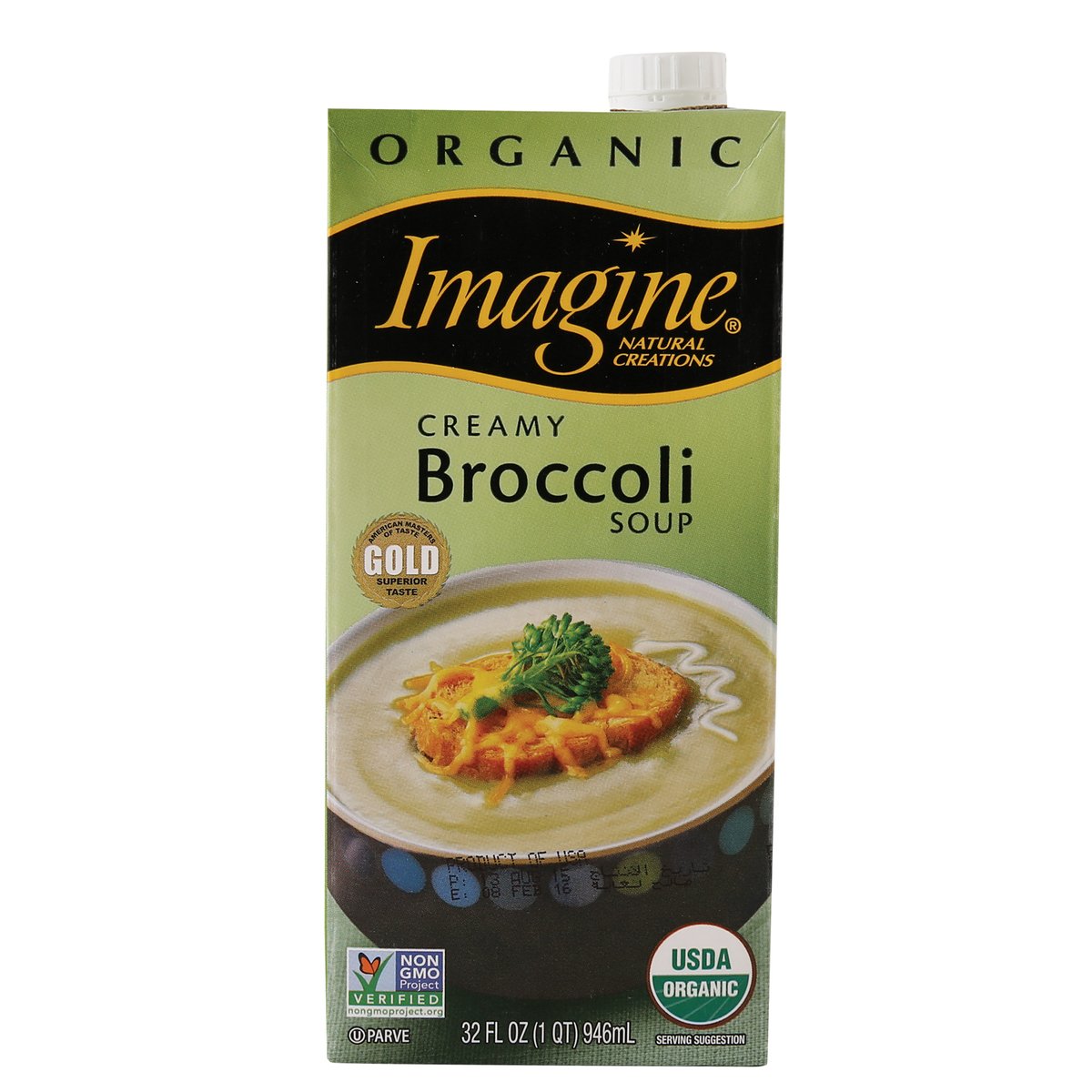 Imagine Organic Creamy Broccoli Soup 946ml