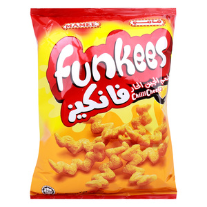 Mamee Funkees Zig Zag Chilly Cheese 60g