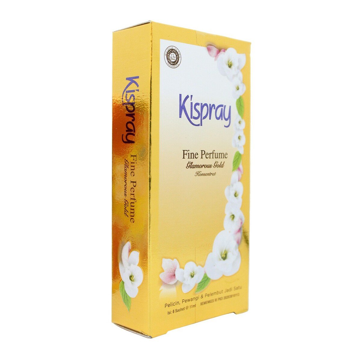 Kispray Fine Perfume Glamorous Gold Boks 4pcs