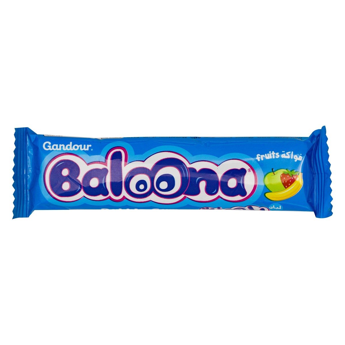 Gandour Baloona Fruits Bubble Gum 20 x 18g