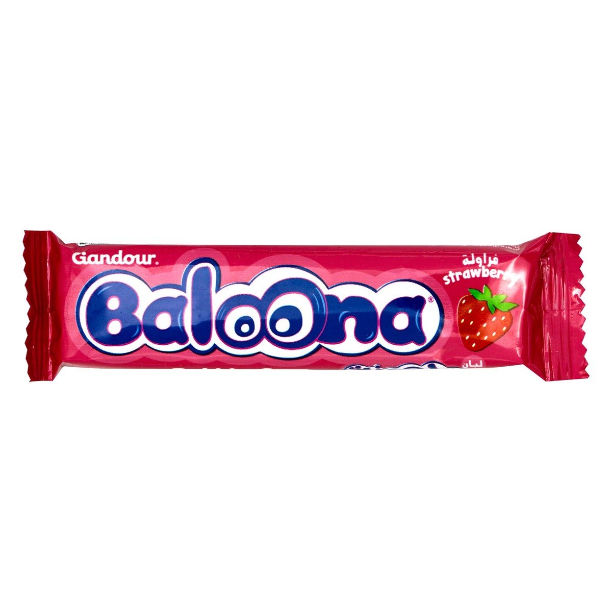 Gandour Baloona Strawberry Bubble Gum 20 x 18g