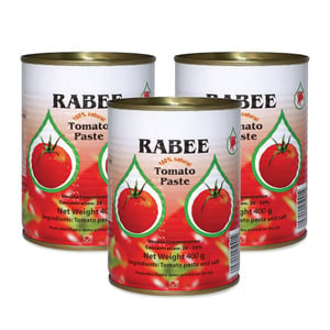 Rabee Tomato Paste 3 x 400 g