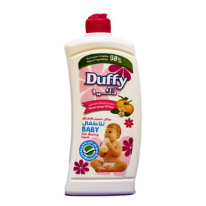 اشتري قم بشراء Duffy Baby Anti-Bacterial Dish Washing Liquid With Orange Scent 750ml Online at Best Price من الموقع - من لولو هايبر ماركت Washing Up في الكويت