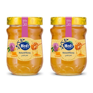 Hero Natural Honey 2 x 360 g