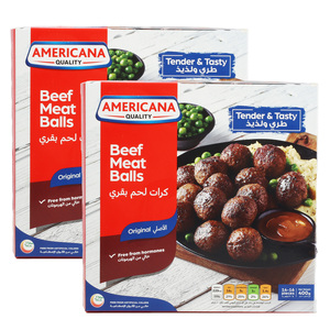 Americana Beef Meat Balls 2 x 400 g