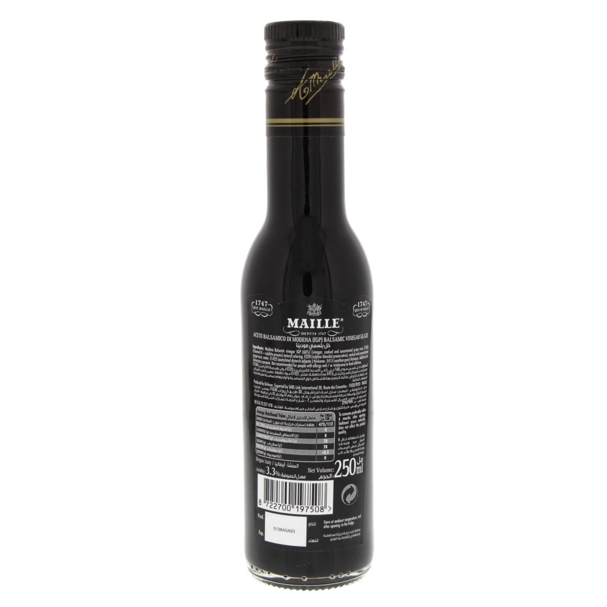 Maille Balsamic Vinegar 250 ml
