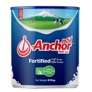 Anchor Full Cream Milk Powder Value Pack 2.5kg