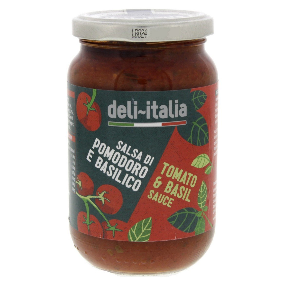 Deli-Italia Tomato And Basil Sauce 350 g