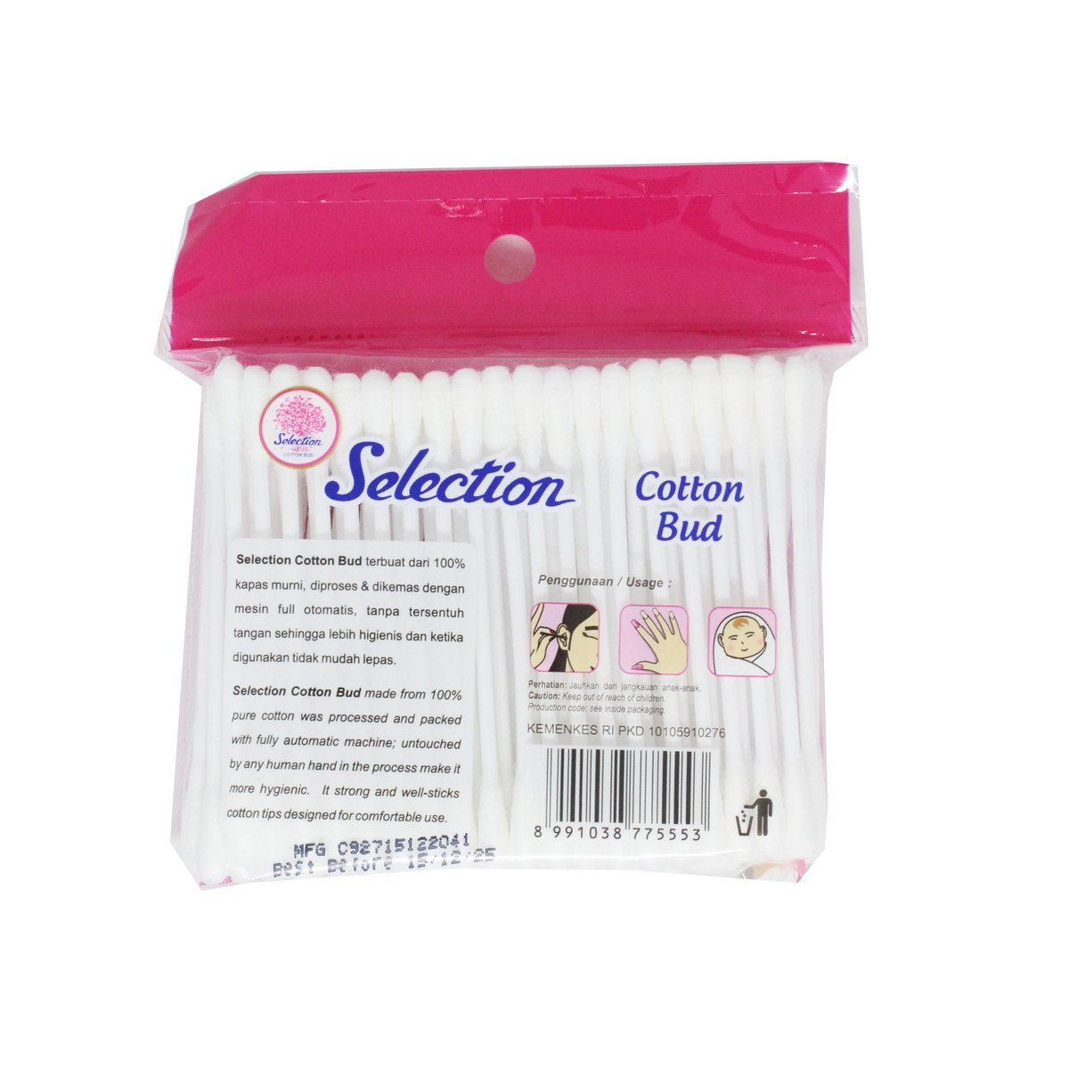 Selection Cotton Buds 100pcs