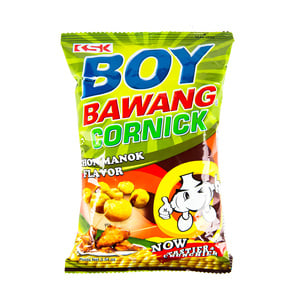 KSK Boy Bawang Lenchon Manok Flavor Cornick 90g