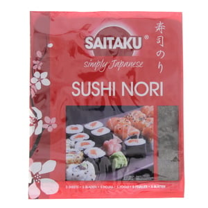 Saitaku Sushi Nori 5 Sheets 14 g