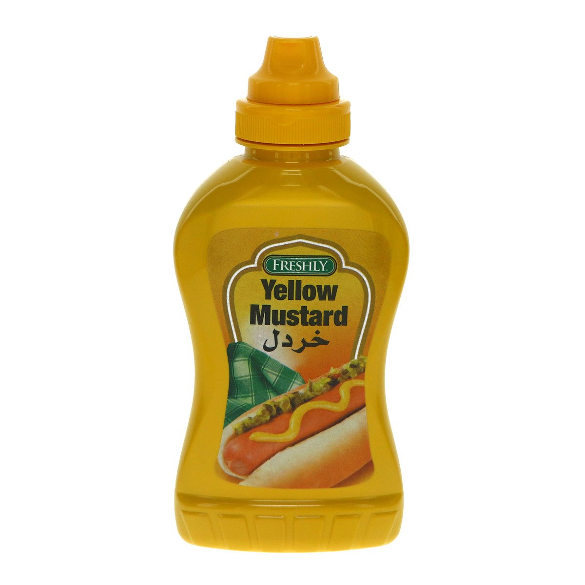 اشتري قم بشراء فرشلي خردل أصفر ضغاط 8 أونصة Online at Best Price من الموقع - من لولو هايبر ماركت Mustard في السعودية