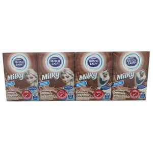 Dutch Lady UHT Milk Frozen Chocolate 4 x 125ml