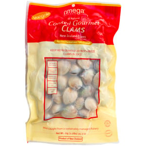 Omega Cooked Clams 1 kg