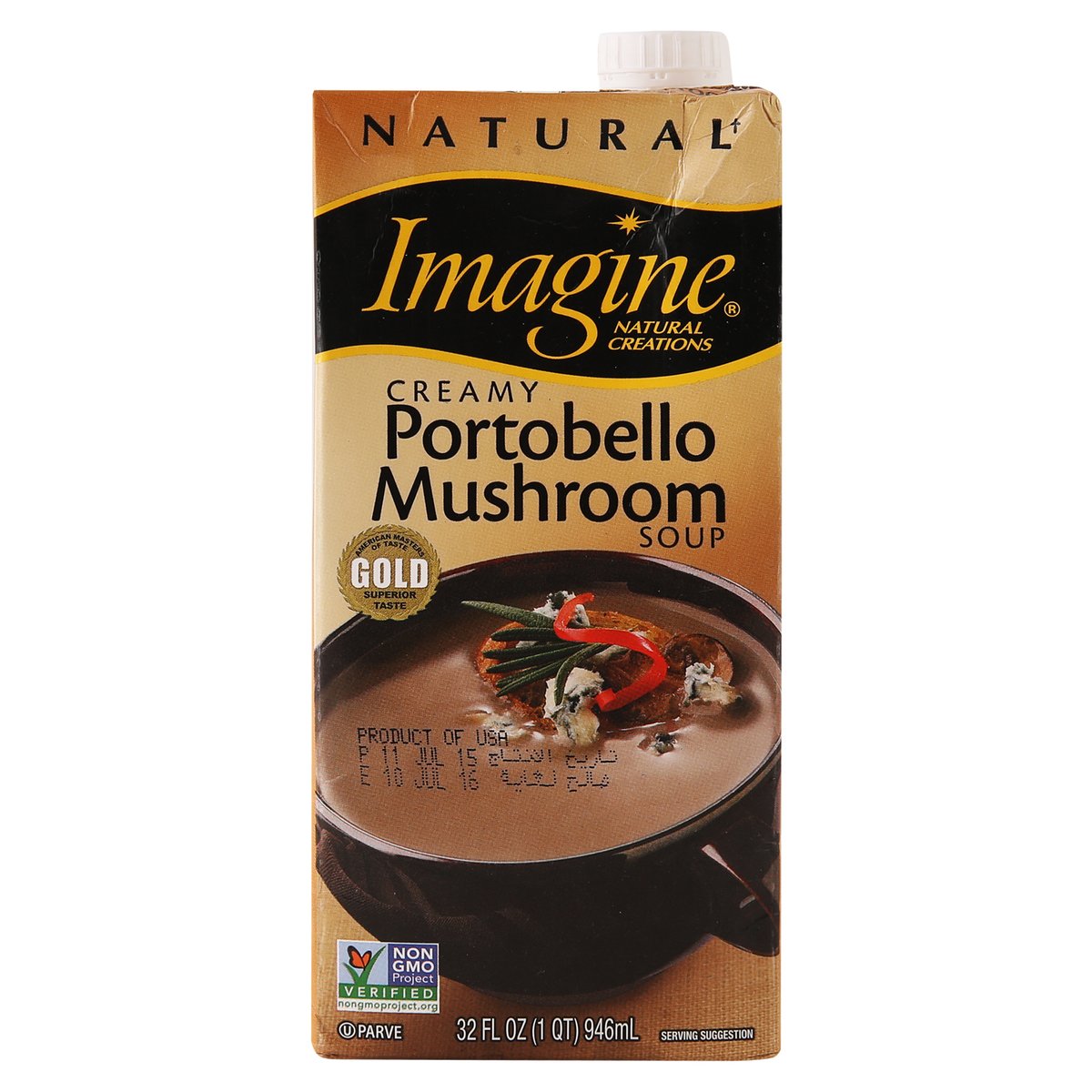 Imagine Natural Creamy Portobello Mushroom Soup 946ml