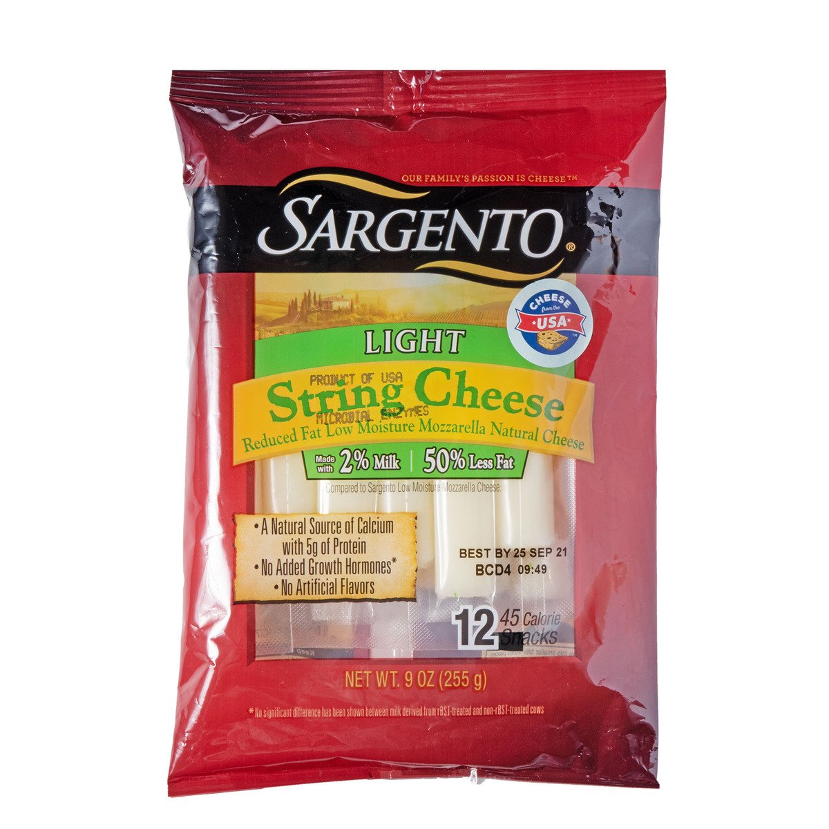 Sargento Light String Cheese 225 g