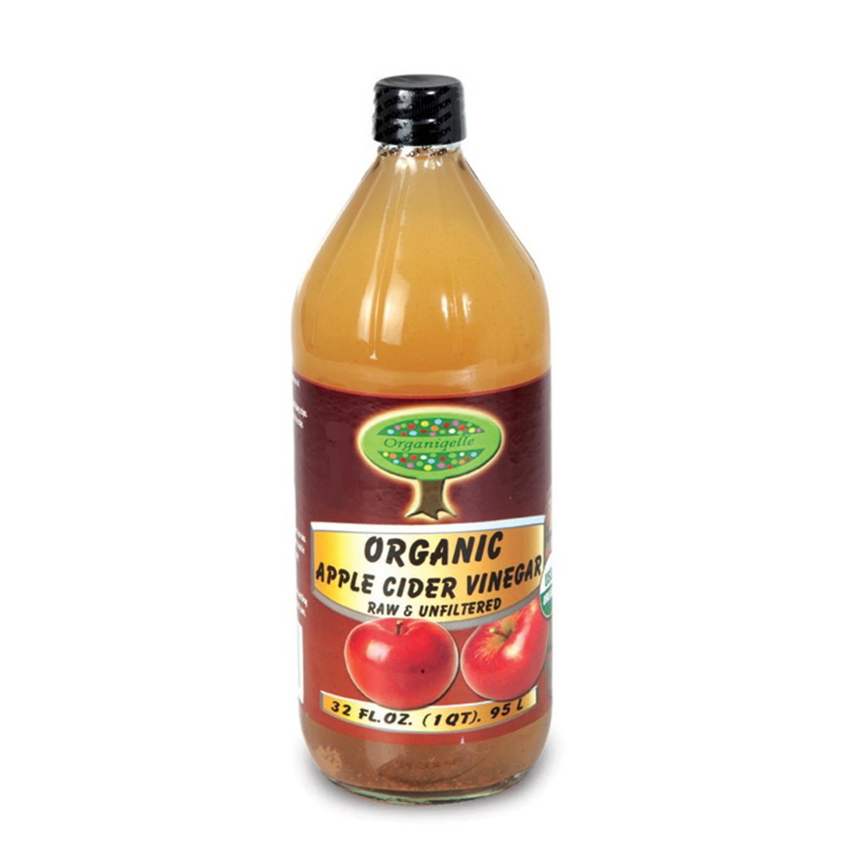 Organiqelle Organic Apple Cider Vinegar 944 ml