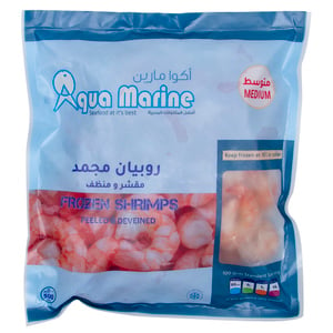 Aqua Marine Peeled Shrimps Medium 500g