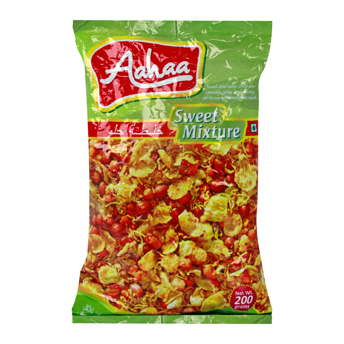 Buy Aahaa Sweet Mixture 200 g Online at Best Price | Indian Savouries | Lulu KSA in Kuwait