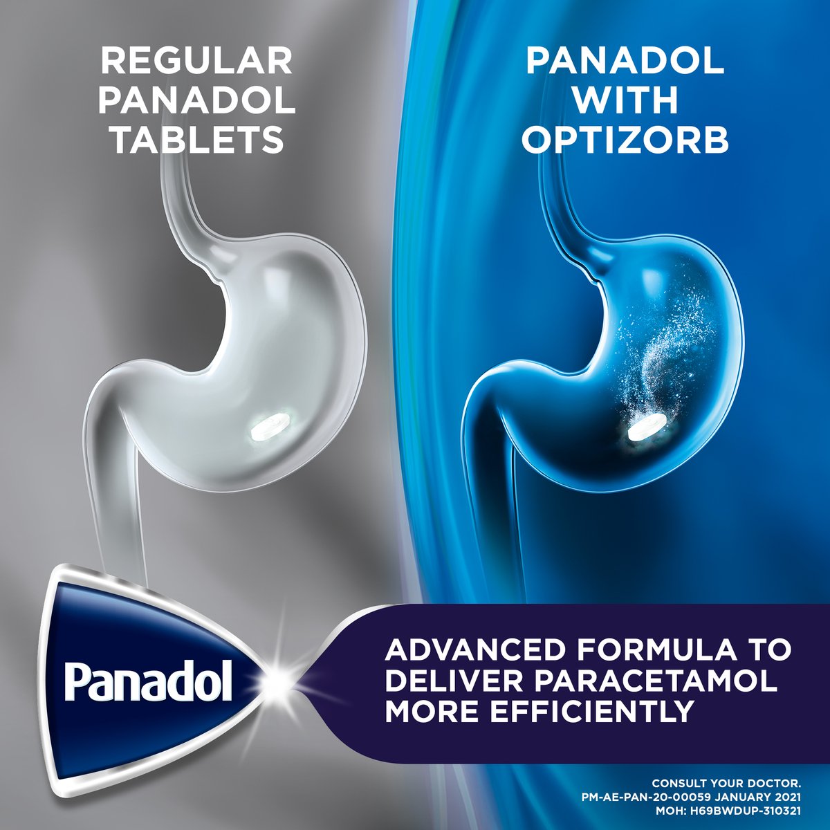 Panadol Advance 48 Tablets