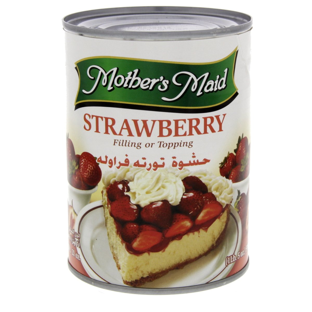 Mother's Maid Strawberry Filling Or Topping 595 g
