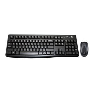 Logitech Corded Keyboard and Mouse MK120 Arabic & English