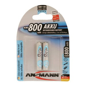 Ansmann Rechargeable Battery 2AAA Max 800mah