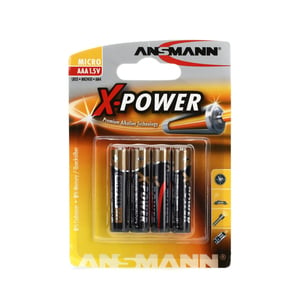 Ansmann Battery 4AAA X-Power Alkaline