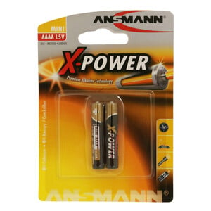 Ansmann Battery 2AAAA Mini Alkaline