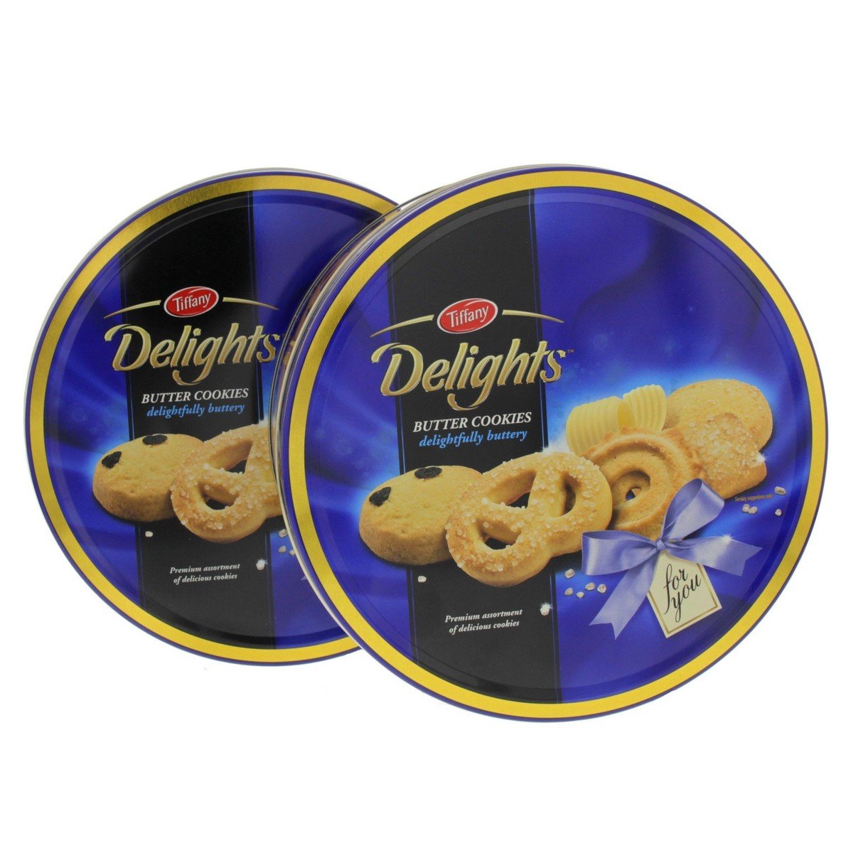 Tiffany Delights Butter Cookies 2 x 405 g