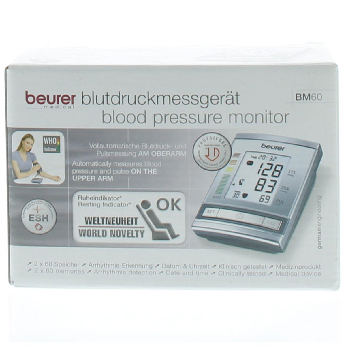 بيورير جهاز قياس ضغط الدم BC60