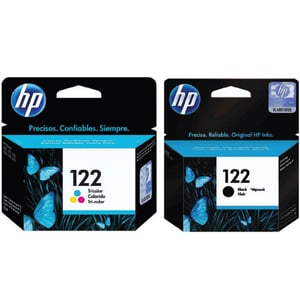 HP Ink Cartridge 122 Black & Tri-Color Combo Pack