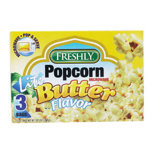 Freshly Microwave Popcorn Lite Butter 297g