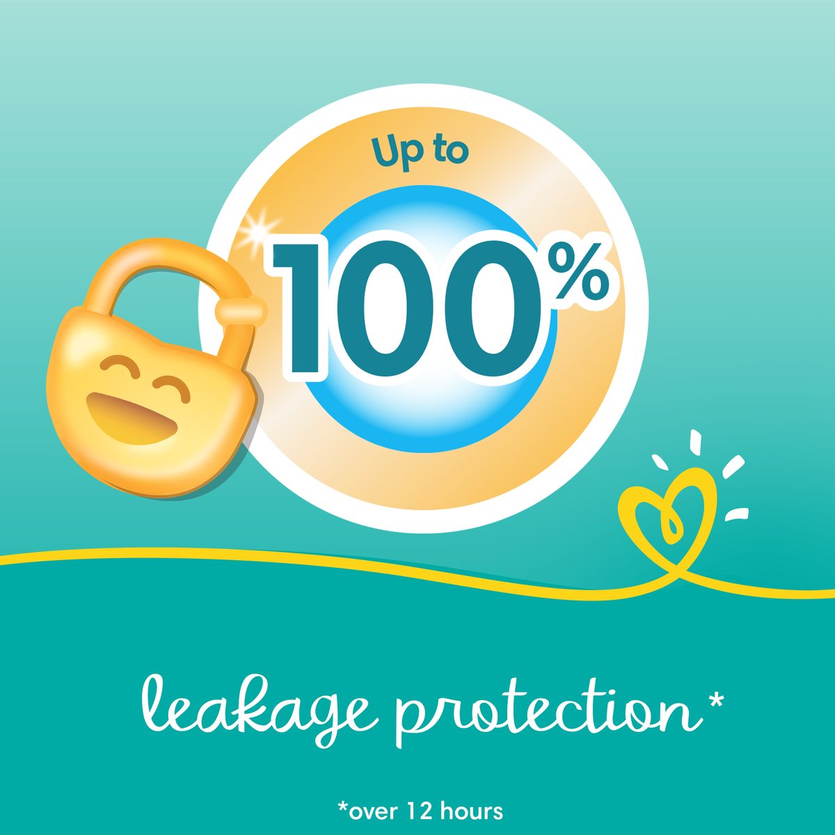 Pampers Baby-Dry Diapers Size 4, 10-15kg with Leakage Protection 40pcs