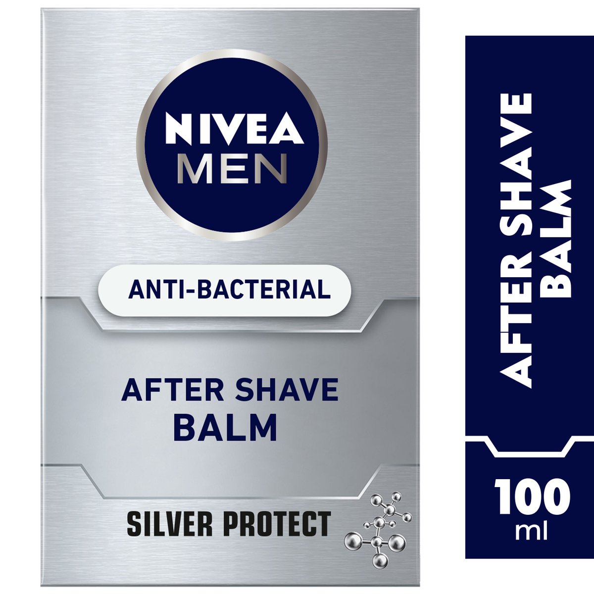 Nivea Men Anti-Bacterial After Shave Balm Silver Protect 100 ml