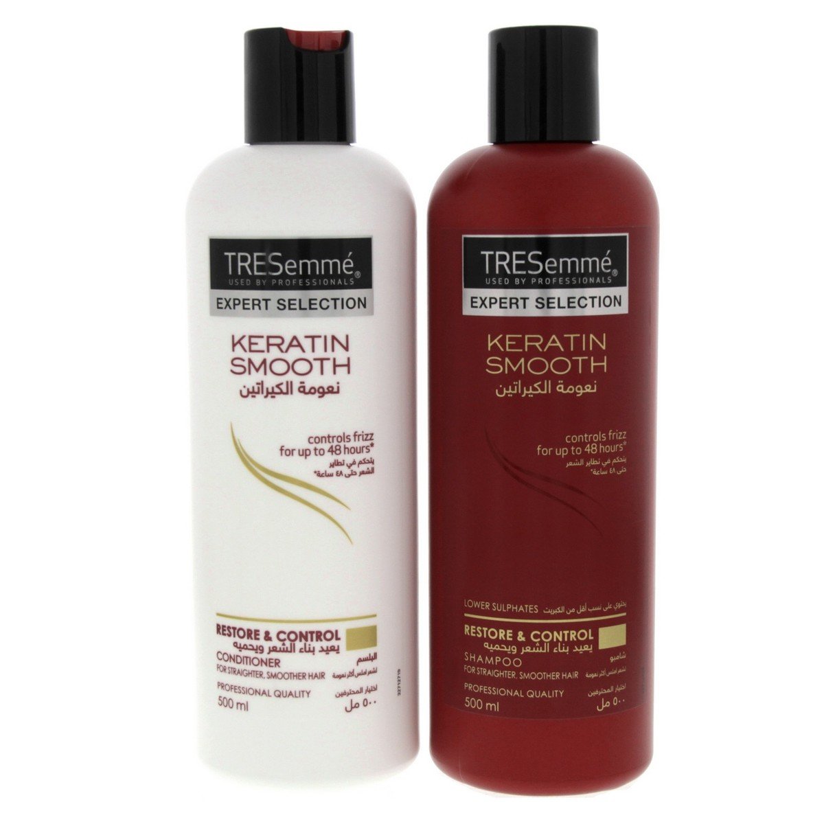 TREsemme Shampoo 500ml + Conditioner 500ml Assorted