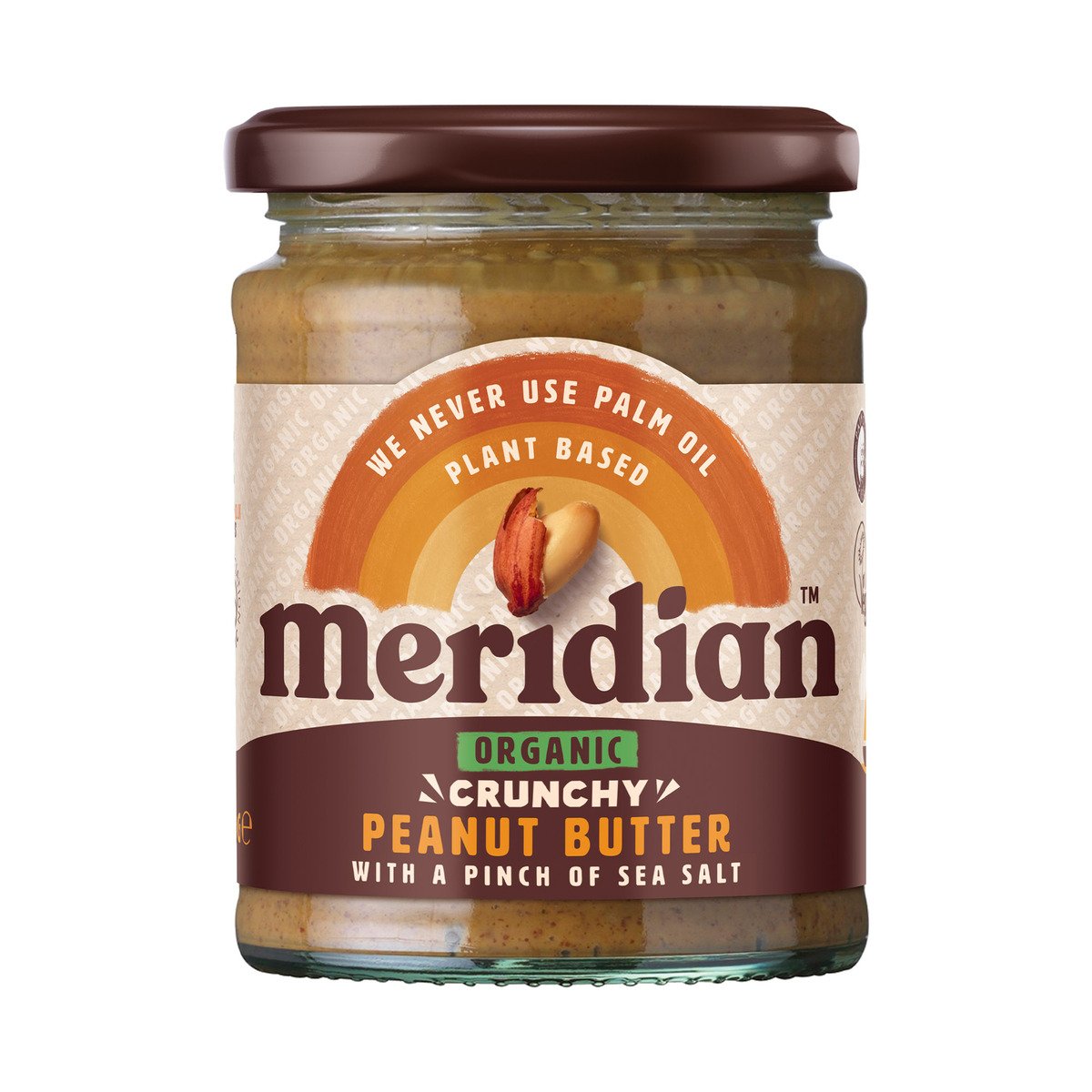 Meridian Organic Peanut Butter Crunchy 280g